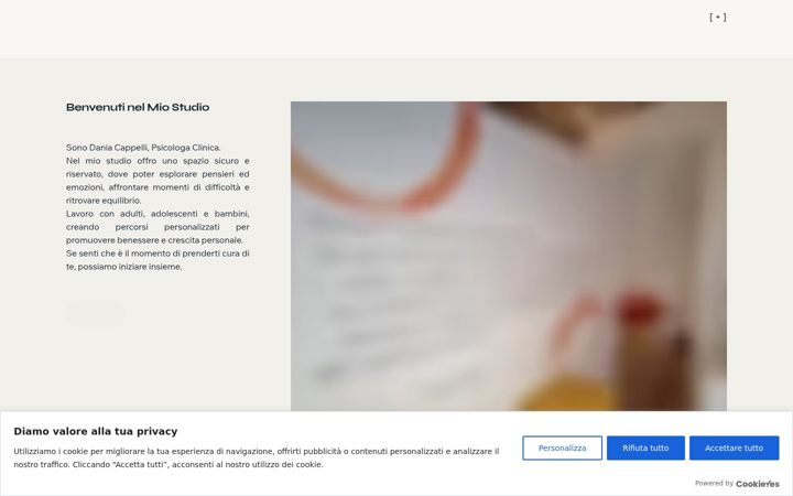 Screenshot of daniacappelli.it