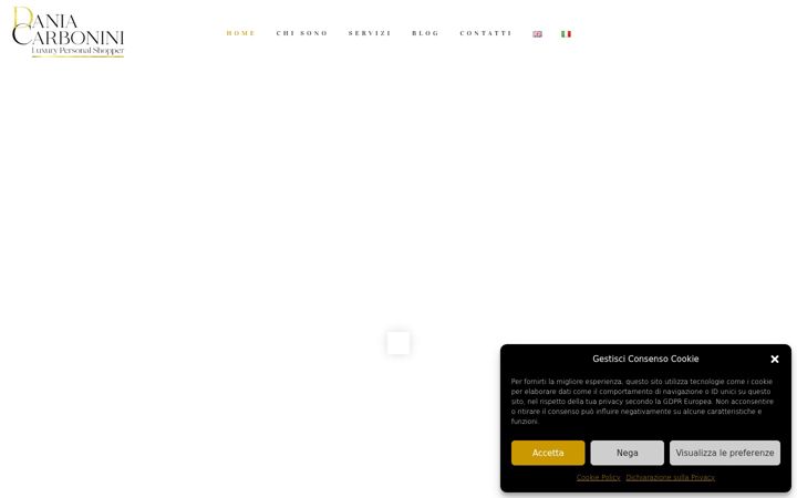 Screenshot of daniacarbonini.it