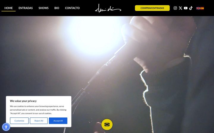 Screenshot of daniales.com
