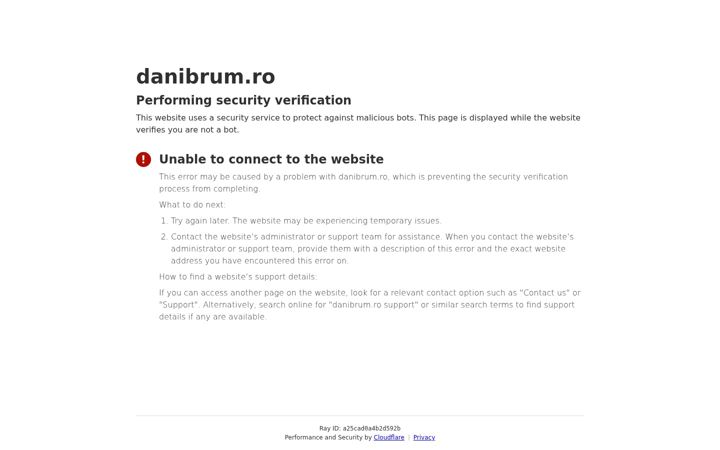 Capture d'écran de danibrum.cz