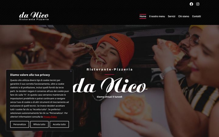 Screenshot di danicolidoadriano.it