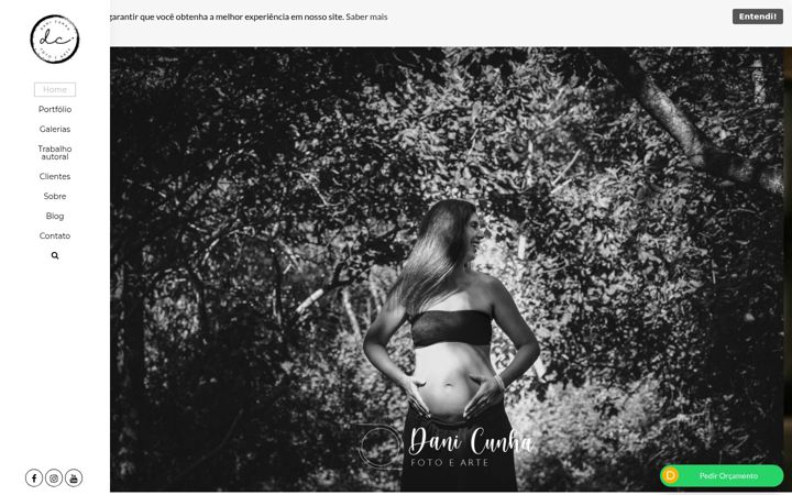 Screenshot van danicunhafotoearte.com.br