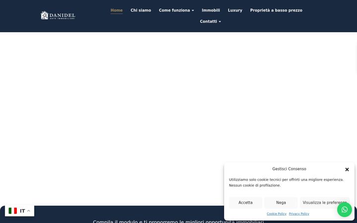 Screenshot of danidelasteimmobiliari.it