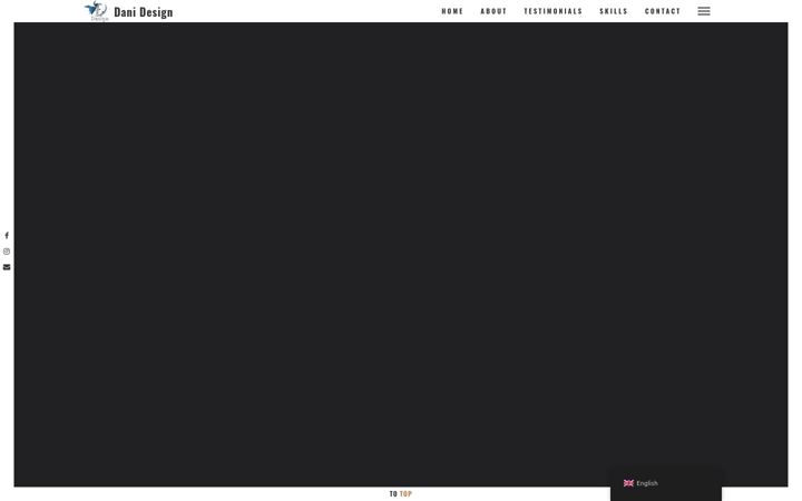 Screenshot of danidesign.eu