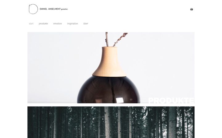 Screenshot of daniel-anselment.de