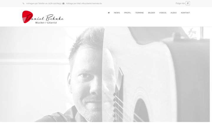 Screenshot of daniel-behnke.de