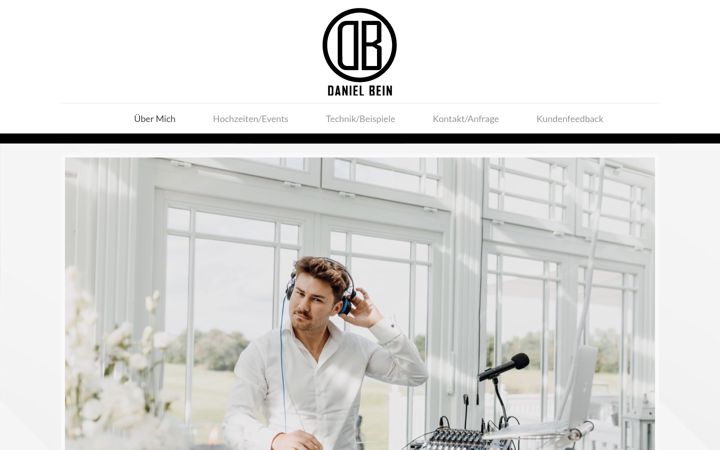 Screenshot of daniel-bein.de