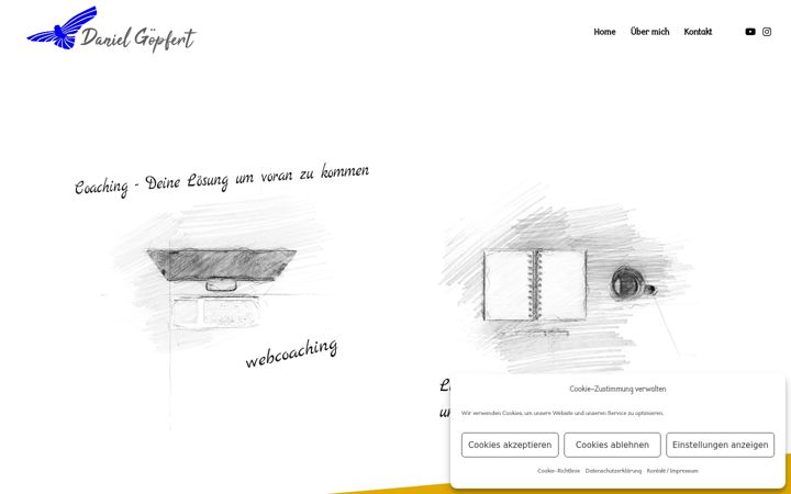 Screenshot of daniel-goepfert.de