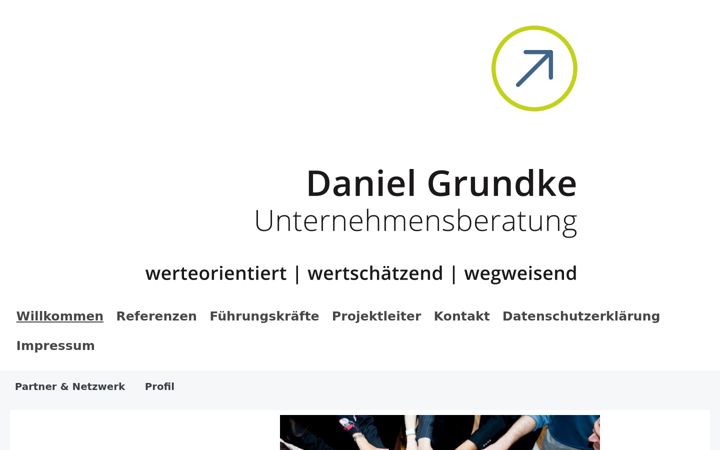 Screenshot of daniel-grundke.com