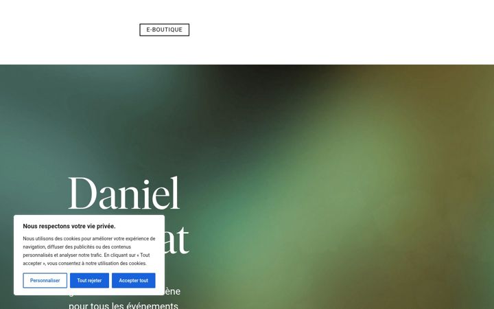 Skjermbilde av daniel-guittat.fr