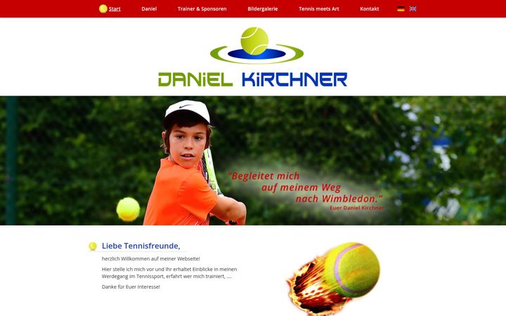 Screenshot of daniel-kirchner.com