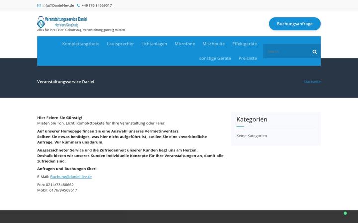 Posnetek zaslona daniel-lev.de