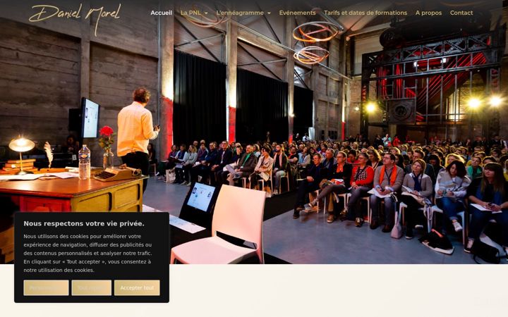 Screenshot of daniel-morel.com