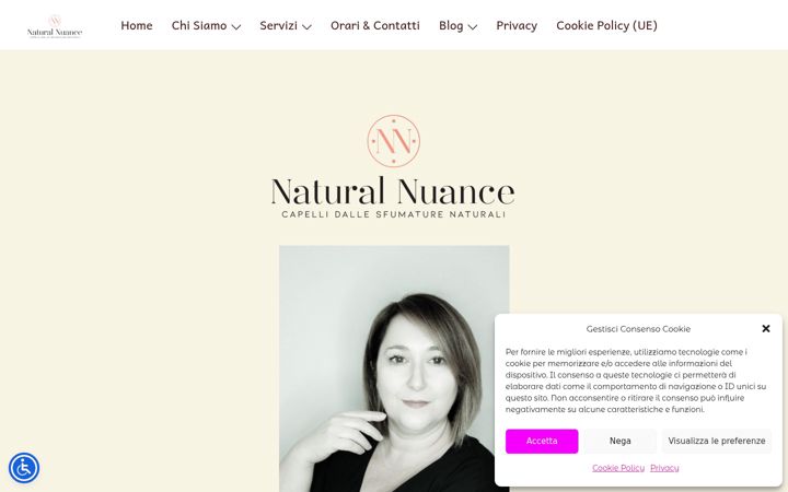 Screenshot of daniela-parrucchieri.com
