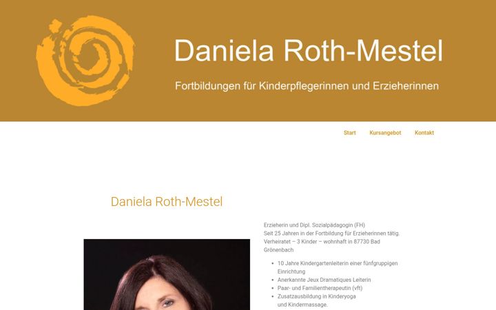 Screenshot of daniela-roth-mestel.de