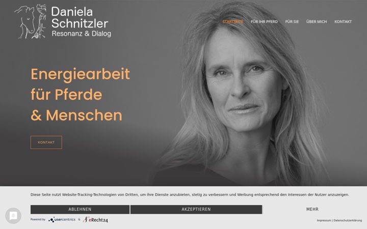 Screenshot of daniela-schnitzler.de