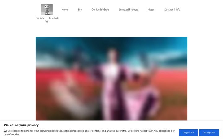 Screenshot of danielabombelli.com