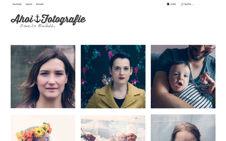 Screenshot of danielabuchholz.de