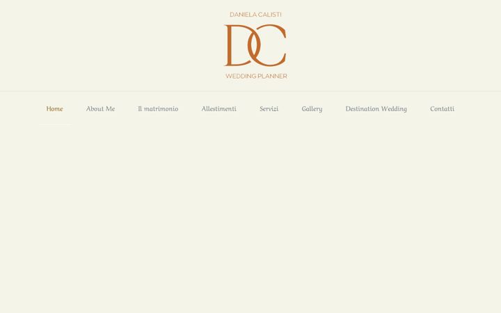 Screenshot di danielacalisti.it
