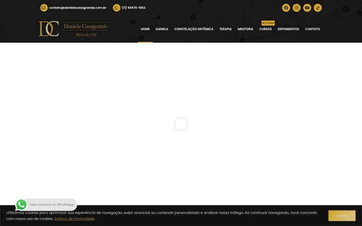 Screenshot van danielacasagrande.com.br