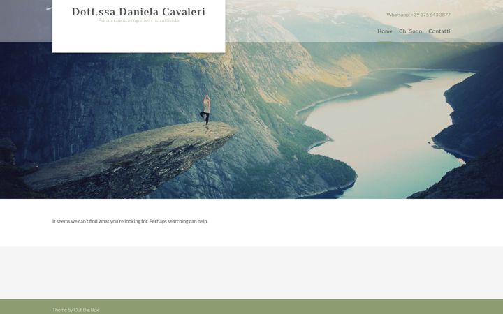 Screenshot of danielacavaleri.it
