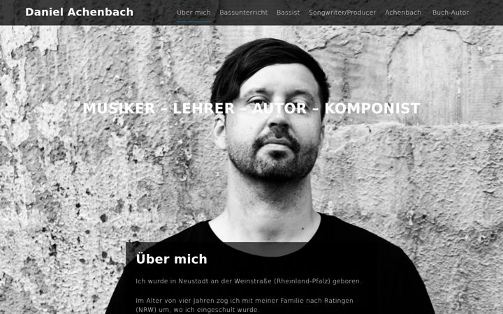 Screenshot of danielachenbach.de