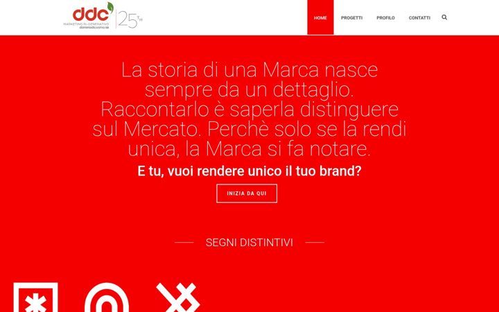 Screenshot of danieladicosmoadv.com