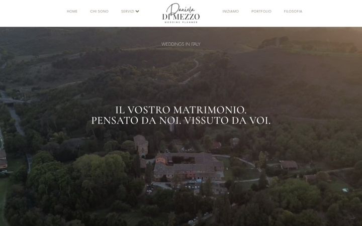 Screenshot of danieladimezzo.it