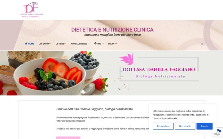 Screenshot of danielafaggiano.it