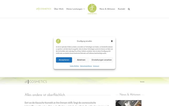 Screenshot of danielafeist.de