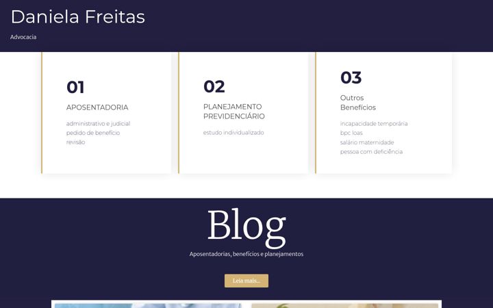 Screenshot van danielafreitas.com.br