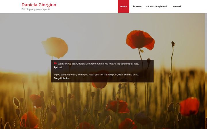 Screenshot of danielagiorgino.it