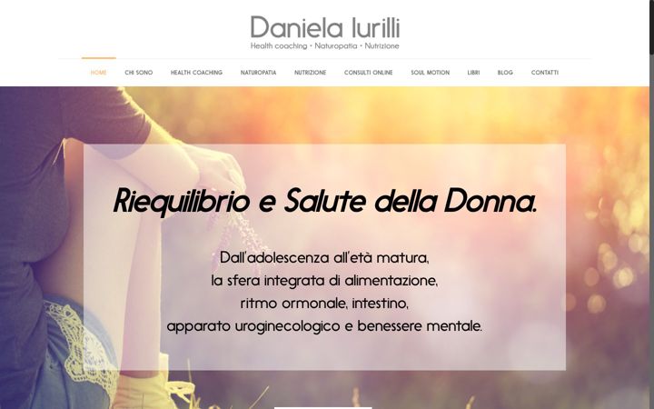 Screenshot of danielaiurilli.it