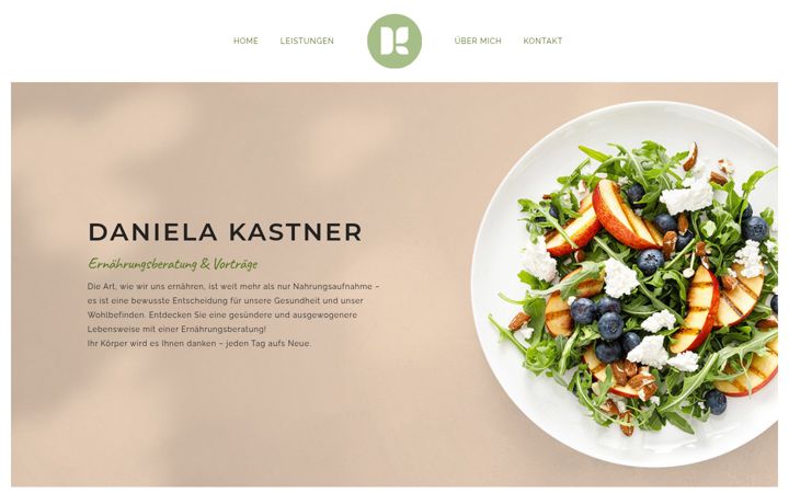 Screenshot of danielakastner.de