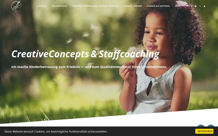 Screenshot of danielaklotz.com