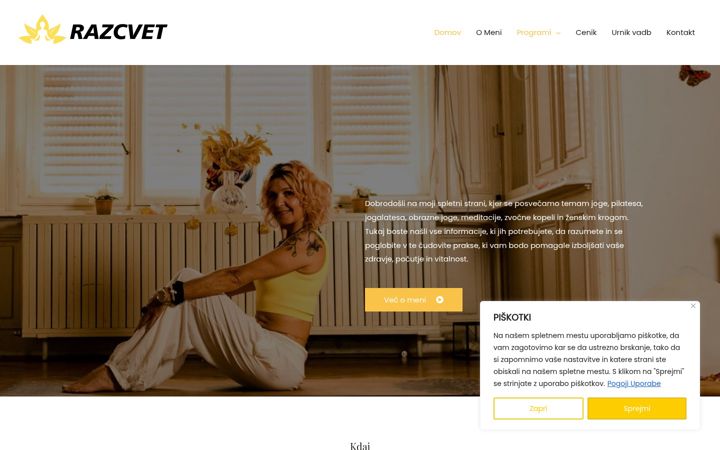 Screenshot of danielakokol-razcvet.com