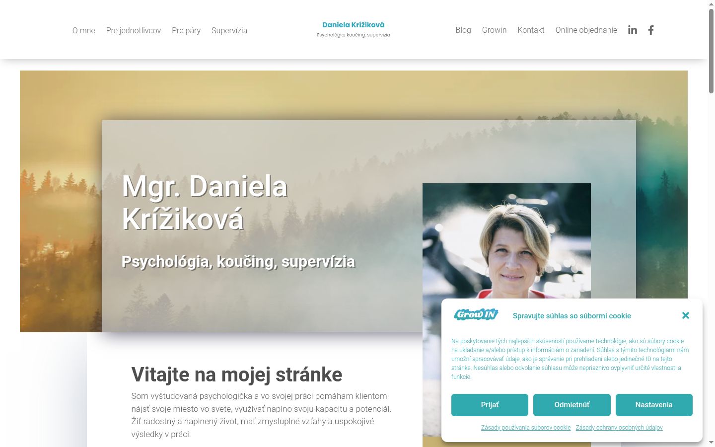 Sutikimo reklamjuostės, rodytos prieš bet kokią sąveiką, ekrano kopija