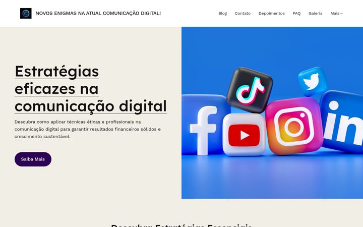 Screenshot of danielamico.com