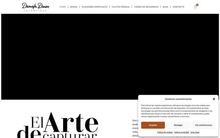 Screenshot of danielapinon.com