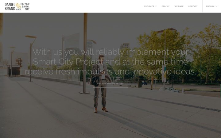 Screenshot of danielbrand.com