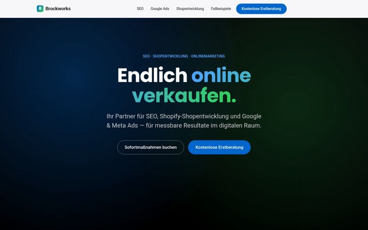 Screenshot of danielbrock.de