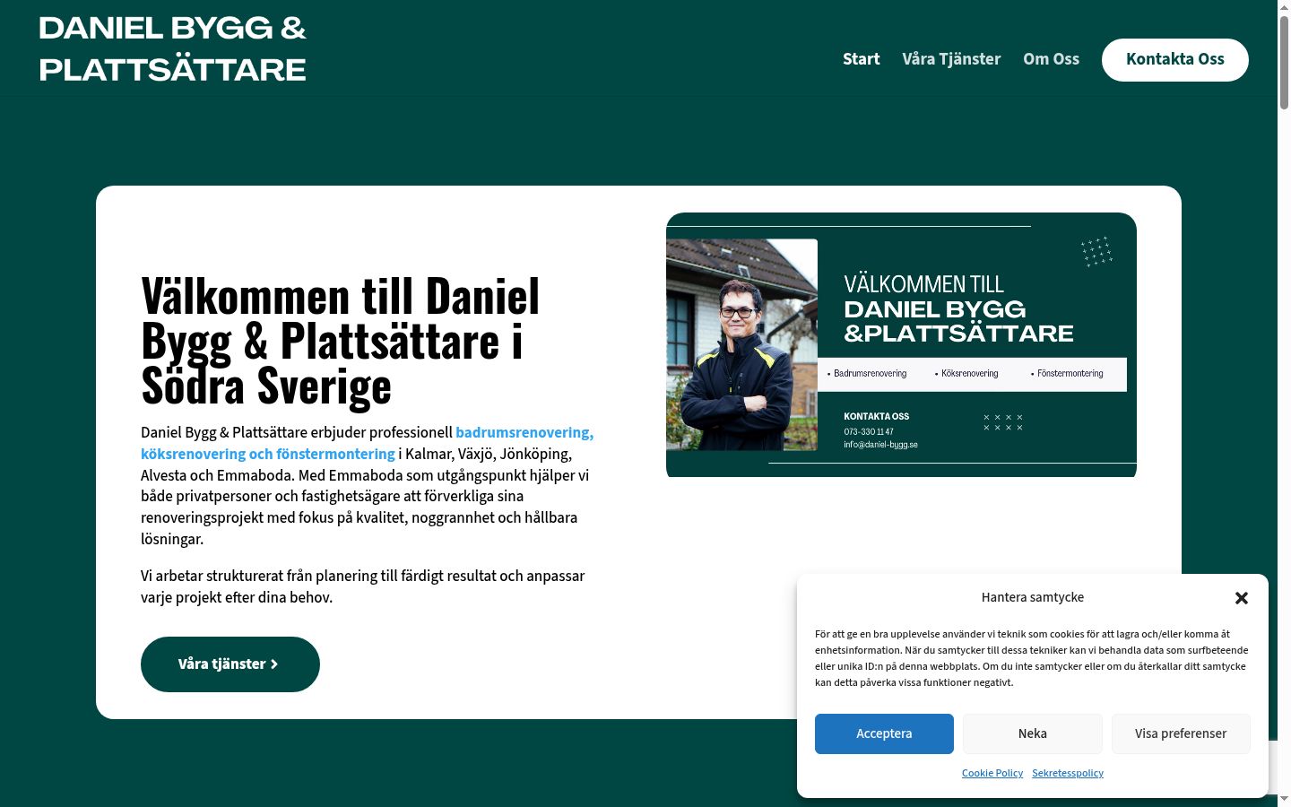 Skjámynd af samþykkisborðanum eins og hann birtist áður en nokkur samskipti fóru fram