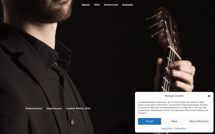Screenshot of danielchagnon.com