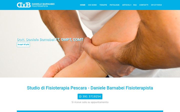 Screenshot of danielebarnabei.it
