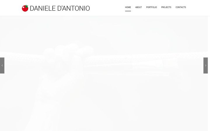 Screenshot of danieledantonio.com