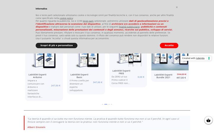 Screenshot von danieleleonardi.it