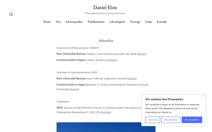 Screenshot of danielelon.de