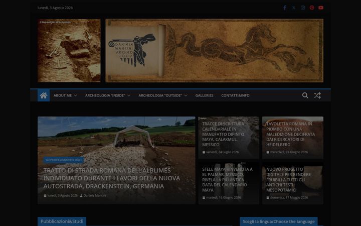 Screenshot von danielemancini-archeologia.it