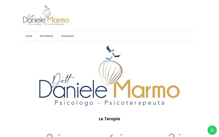 Screenshot von danielemarmo.it