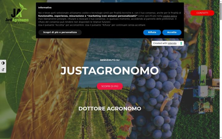 Screenshot of danielemazzieri.com